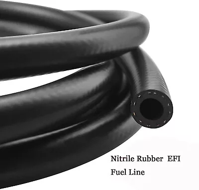 3FT 1/4  Nitrile Rubber (NBR) EFI Fuel Injection Line Hose Gas Line  • $8.99