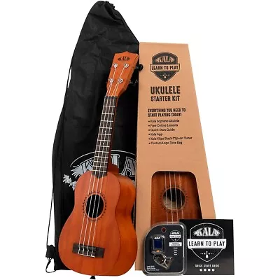 Kala Kala Learn To Play Ukulele Starter Kit Mahogany • $75