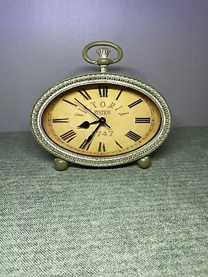 Victoria Station 1747 Desk/table Clock Vintage Style Analog • $22.99