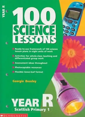 £2.27 • Buy 100 Science Lessons For Year Reception By Georgie Beasley