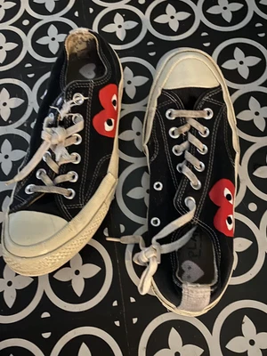 £30 • Buy Size UK 6- Converse Chuck 70 Low X Comme Des Garcons Play Black White