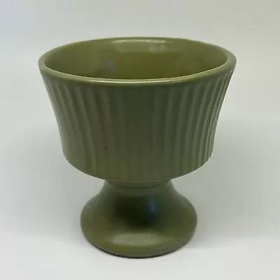 VTG McCoy Floraline Pottery Pedestal Vase • $35