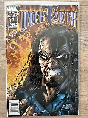 Chaos Comics UnderTaker #9 Newsstand Variant Scarce • £11.99