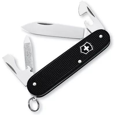 New Swiss Army 0.2601.23r-x1  Black Alox Cadet Victorinox Multi Tool Knife Sale • $44.99