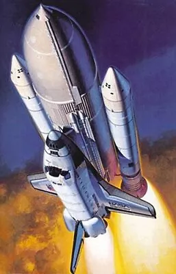 Hasegawa NASA Space Shuttle Orbiter W/Boosters - Plastic Model Space Shuttle • $31.05