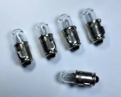 $9.55 • Buy 5 Pack Dash Bulb 12v 2w Single Contact Set Of 5  Vw Bug Bus Ghia N177222 3898