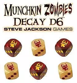 Munchkin Zombies Decay D6 • $5.52