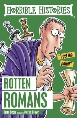 Horrible Histories: Rotten Romans By Terry Deary (Paperback) Fast And FREE P & P • £2.33