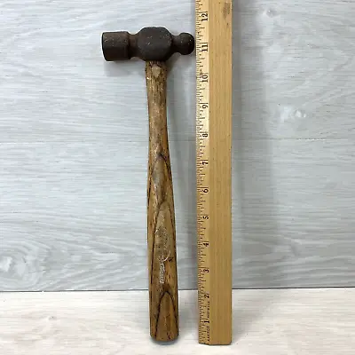 Vintage Ball Peen Hammer Metal Working Blacksmith Tool • $10