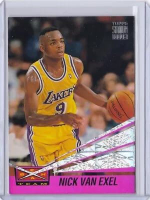 1993-94 Topps Stadium Club Beam Team Nick Van Exel #17 Los Angeles Lakers • $4