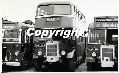 Eastern National 3751 GNO695 Bristol K5G ECW B&W Coach Bus Photo • £1.15