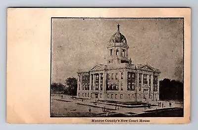 Monroe County OH-Ohio New Courthouse Antique Vintage Postcard • $7.99