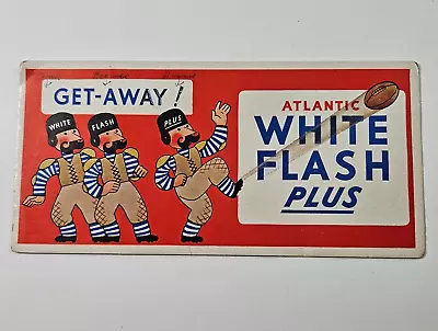 Vintage Atlantic Gas White Flash Plus Advertising Ink Blotter NO Reserve • $9.99