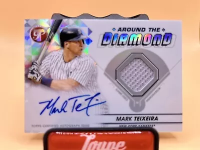 Mark Teixeira 2023 Topps Pristine Around The Diamond Patch Auto #ADR-MT Yankees • $34.99