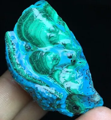 72g  Natural Genuine Chrysocolla Shattuckite Malachite Green Crystal Stone K907 • $6.50