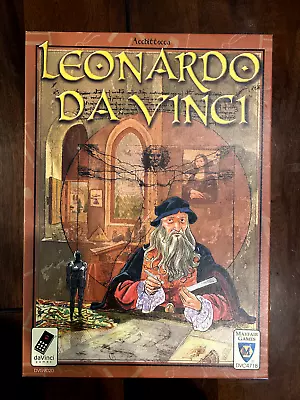 LEONARDO DA VINCI Board Game COMPLETE Mayfair Games English Edition 2006 OOP • $5