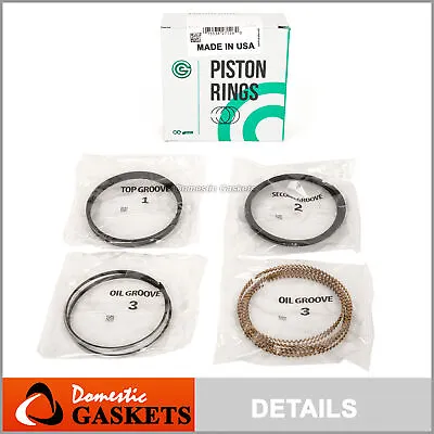 Made In USA Piston Rings Fit 83-92 Toyota Cressida Supra 2.8L 3.0L 5MGE 7MGE • $84.62