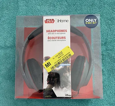 Ihome New Star Wars Wired Over The Ear Headphones With In Line Mic. • $13.50
