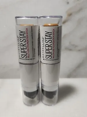 2 Duo-MAYBELLINE SUPERSTAY MULTI USE FOUNDATION STICK 312 GOLDEN • $10