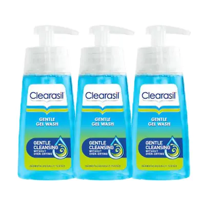 £9.99 • Buy 3 X Clearasil Gentle Gel Wash 150ml Gentle Cleansing Without Over-Drying 