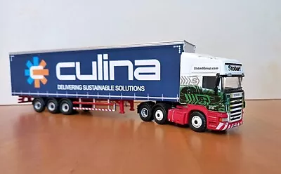 Eddie Stobart 1/76 Code 3 Scania CULINA Trailer Nice Model • £31