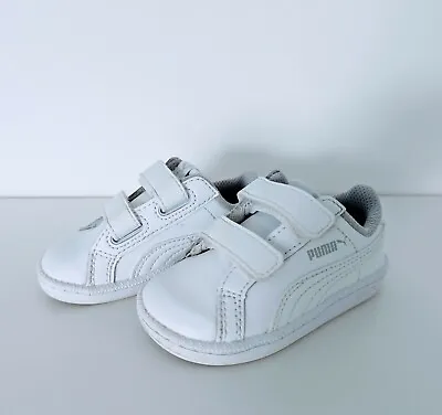 Puma Baby Trainers White  Size UK 4 • £7.90
