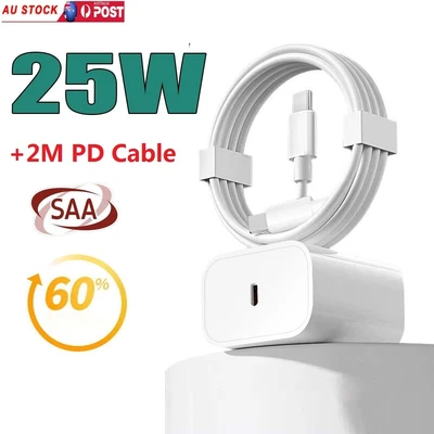$15.99 • Buy 25W Super Fast Wall Charger W/Type-C Cable For Samsung Galaxy S21 22 S23 Ultra