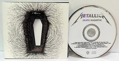 METALLICA - Death Magnetic - 2008 Rock CD (Die Cut Cover) Very Good TESTED • $5