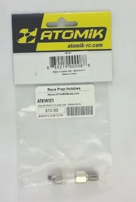 Atomik / Venom 18121  Motor Coupler Set For RC Barbwire XL RC Boat - NIB • $5.97