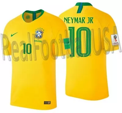 Nike Neymar Jr Brazil Vapor Match Home Jersey Fifa World Cup 2018 • $349.99