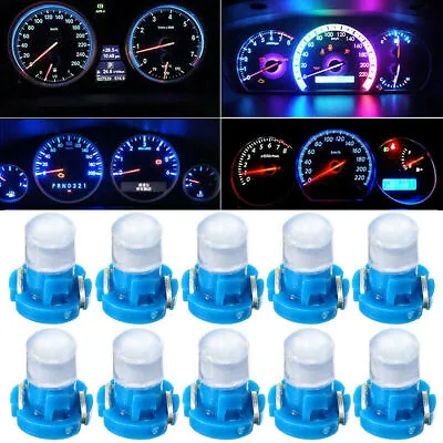 £4.39 • Buy T3 Neo Wedge LED Bulb Cluster Instrument Dash Base Light Lamp Car Accessories