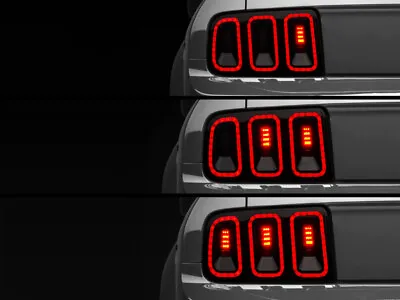 For 2005-2009 Mustang Raxiom Gen5 Tail Lights Black Housing Smoked Lens • $374.99