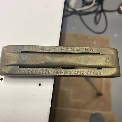 Rare Vintage Original PING By KARSTEN 1A Phoenix AZ Putter Bx 82029 1967/68 35.5 • $199