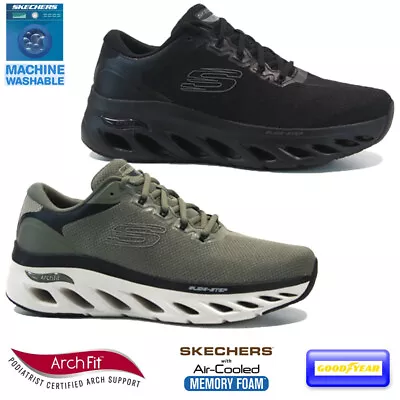 £49.95 • Buy Mens Skechers Trainers Arch Fit Memory Foam Fitness Walking Running Shoes Size