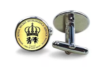 James Bond 007 Military Intelligence Badge Cufflinks Or Tie Clip - Pick One • $19.95