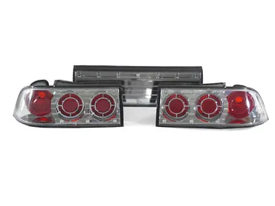 3PCS Chrome Clear Rear Altezza Tail Lights For 92-94 Mitsubishi Eclipse GST GSX • $67.45