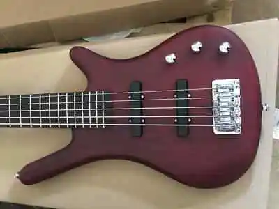 Factory Customized 5-string Deep Red Electric Bass Guitar With A Top Quality • $316