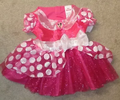 Disney Minnie Mouse Toddler Girls Costume Dress Size 2T New • $13.99