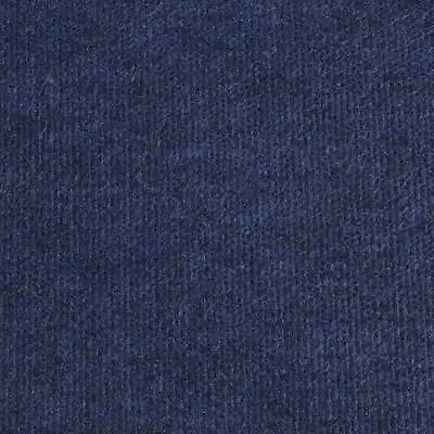 Navy Blue Budget Cord Carpet Cheap Thin Temporary Flooring Exhibition Event • £30.04