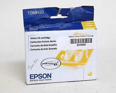 Epson T059420 Yellow For Epson Stylus Photo R2400 • $6.56