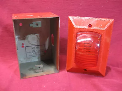 Vintage Space Age Electronics Fire Alarm Indicator Red Light #5 Untested • $75