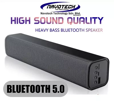 Hyundai Q2 Desktop Speaker Bluetooth Black 10w New In Box USB TF • $29.99