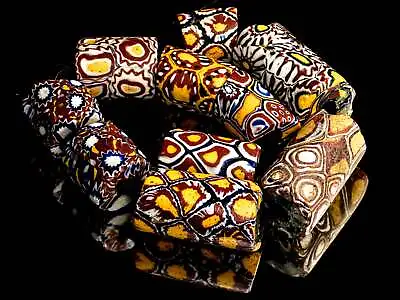Venetian African Trade Millefiori Beads Y23_0883_C • $71.50