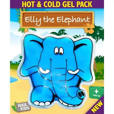 Reusable Hot Cold Kids Ice Pack Childrens Gel Pack For Bumps Knocks & Bruises • £3.99