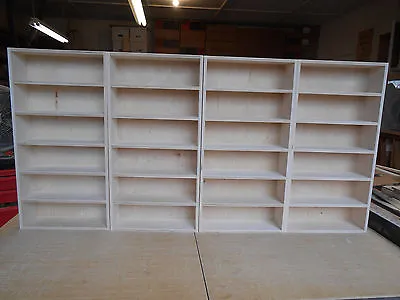 1:25 1:24 4 Pc. Display Case Shelf W/acrylic Dust Covers. Holds 24 Cars. • $230