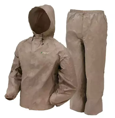 Frogg Toggs Ultra Lite Rain Suit In Khaki Men's M / L • $22.48