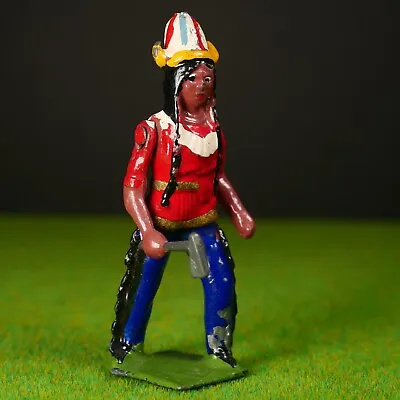 Indian With Tomahawk From Britains Set 150 - Vintage Cowboy & Indian Figures • £10.99