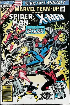 Marvel Team Up Annual #1 (1976) *Spider-Man & X-Men* - Mid Grade • $30