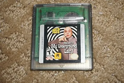 Austin Powers: Welcome To My Underground Lair (Nintendo Gameboy Color GBC) Cart • $16.49