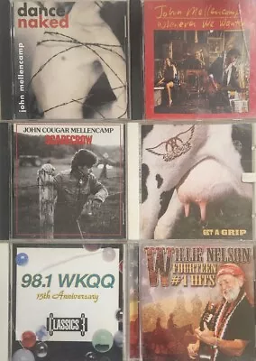 Choose Your Own CD Music Lot Of  CDs Classic Rock Country POP   80s 70s 60s • $4.99